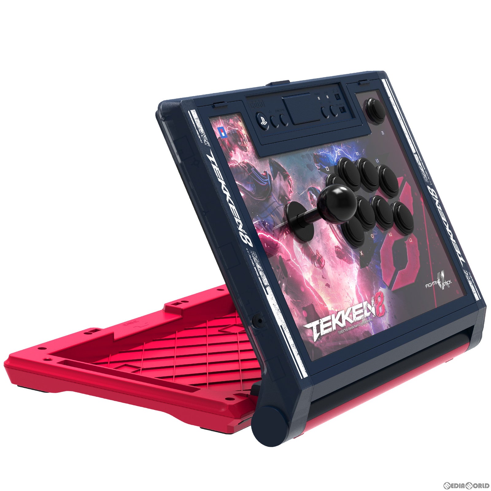 【新品即納】[ACC][PS5]TEKKEN8 ファイティングスティックα for PlayStation5/PlayStation4/PC  ソニーライセンス商品 HORI(SPF-037)(20240126)