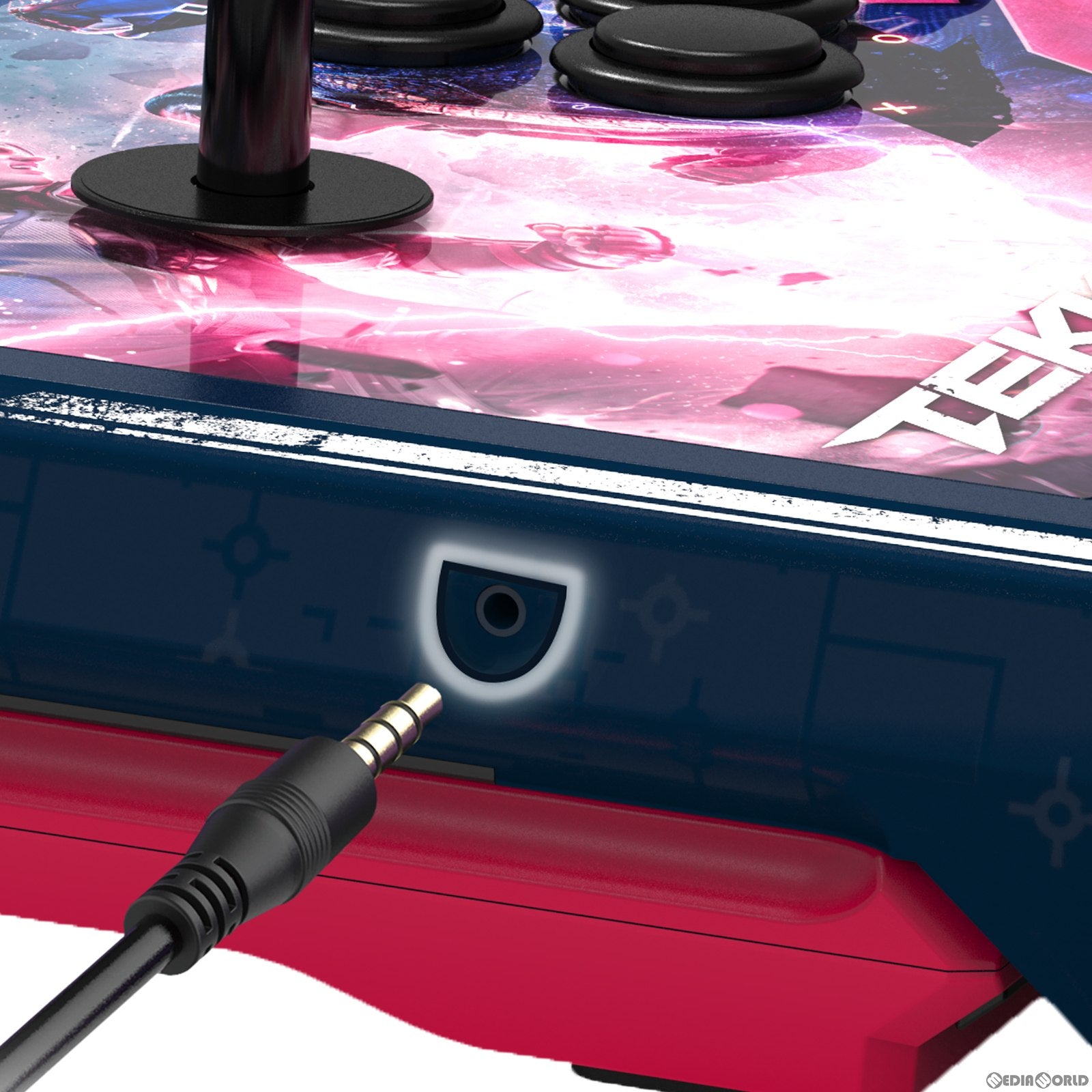 【新品即納】[ACC][PS5] TEKKEN8 ファイティングスティックα for PlayStation5/PlayStation4/PC ソニーライセンス商品 HORI(SPF-037) (20240126)