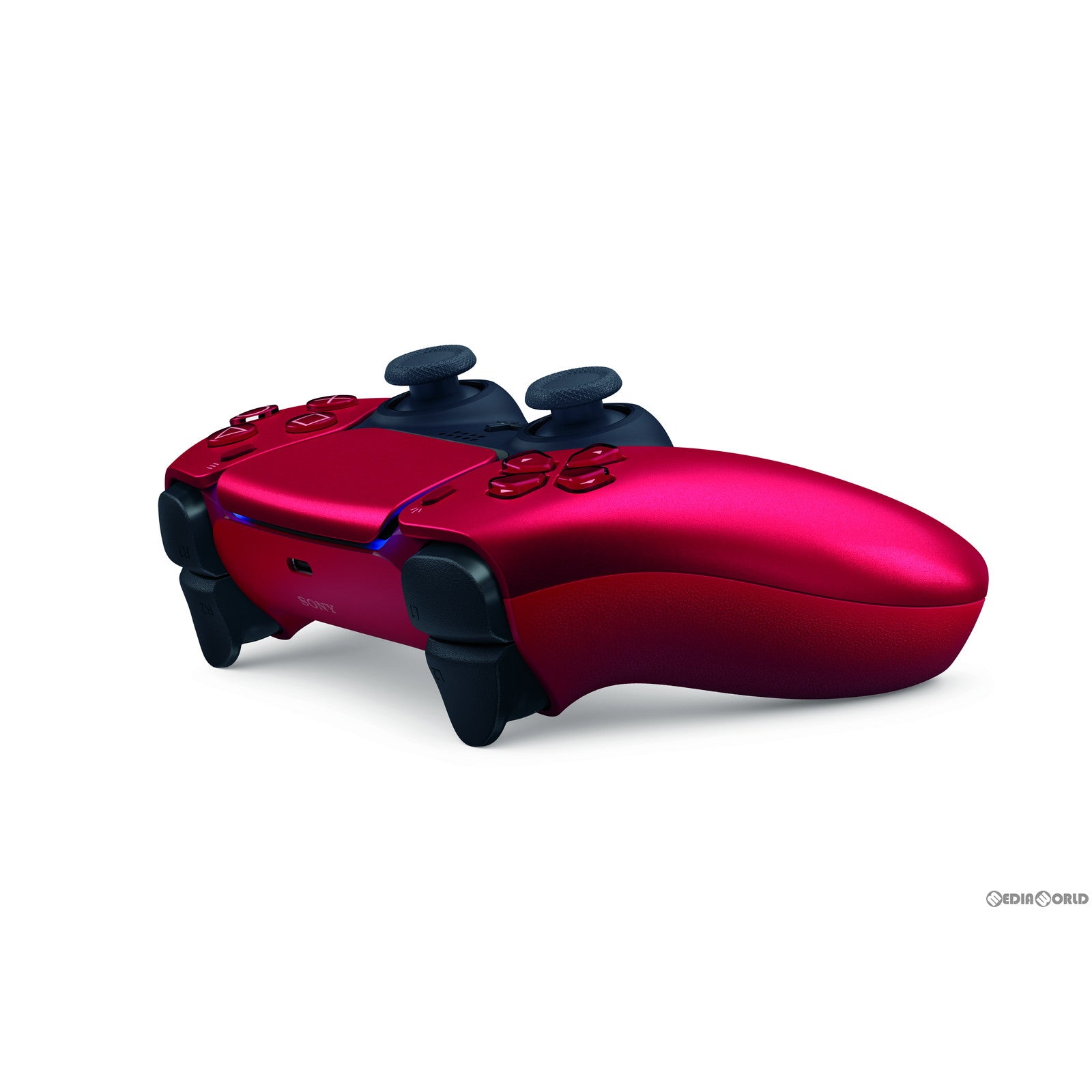 【中古即納】[お得品][表紙説明書なし][ACC][PS5] DualSense(デュアルセンス) ワイヤレスコントローラー ヴォルカニック レッド SIE(CFI-ZCT1J07)(20231103)