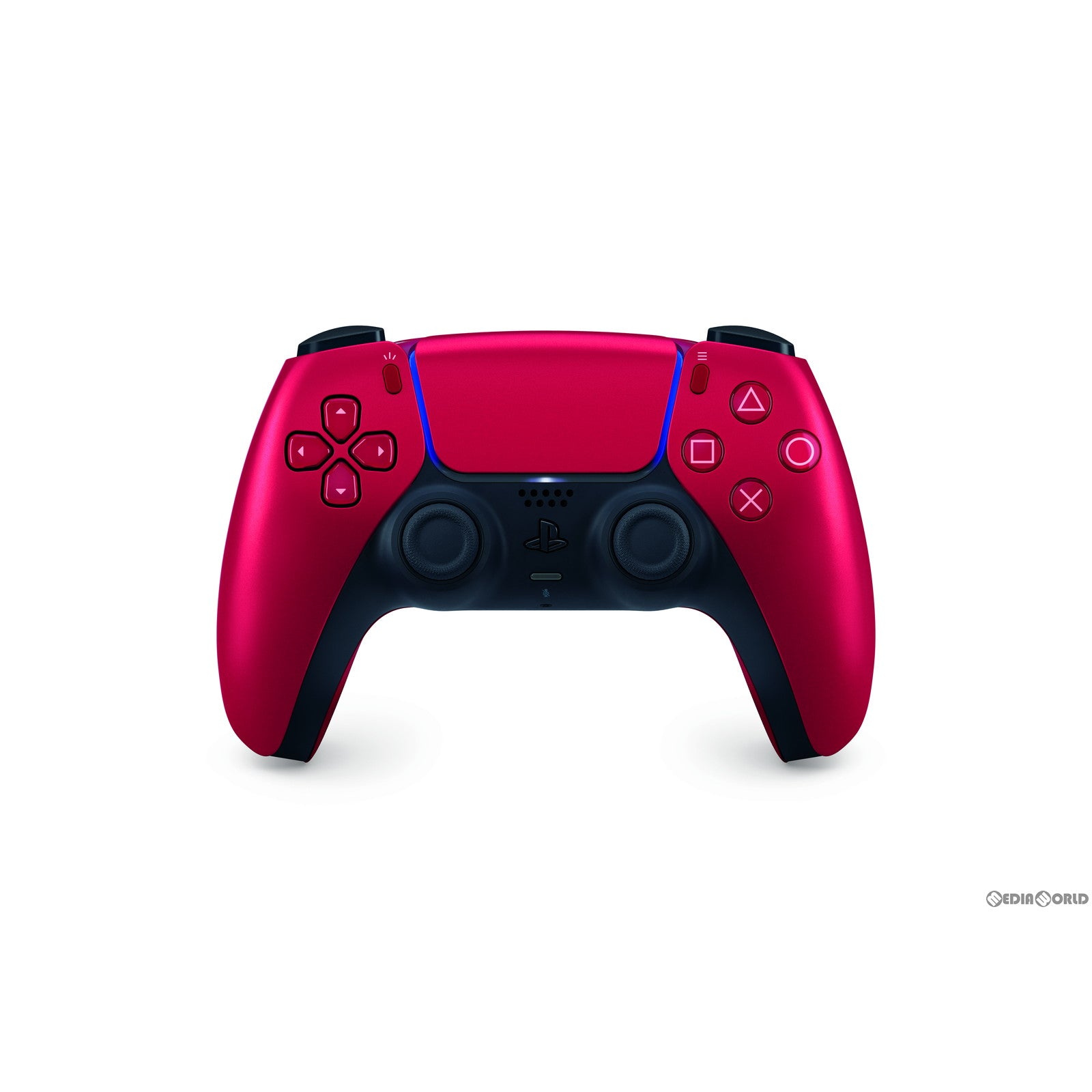 【中古即納】[お得品][表紙説明書なし][ACC][PS5] DualSense(デュアルセンス) ワイヤレスコントローラー ヴォルカニック レッド SIE(CFI-ZCT1J07)(20231103)