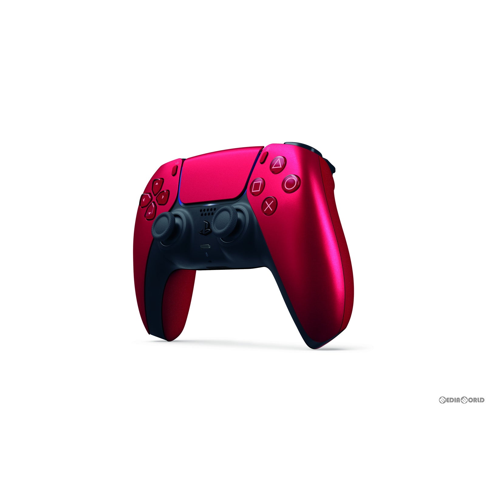 【中古即納】[お得品][表紙説明書なし][ACC][PS5] DualSense(デュアルセンス) ワイヤレスコントローラー ヴォルカニック レッド SIE(CFI-ZCT1J07)(20231103)