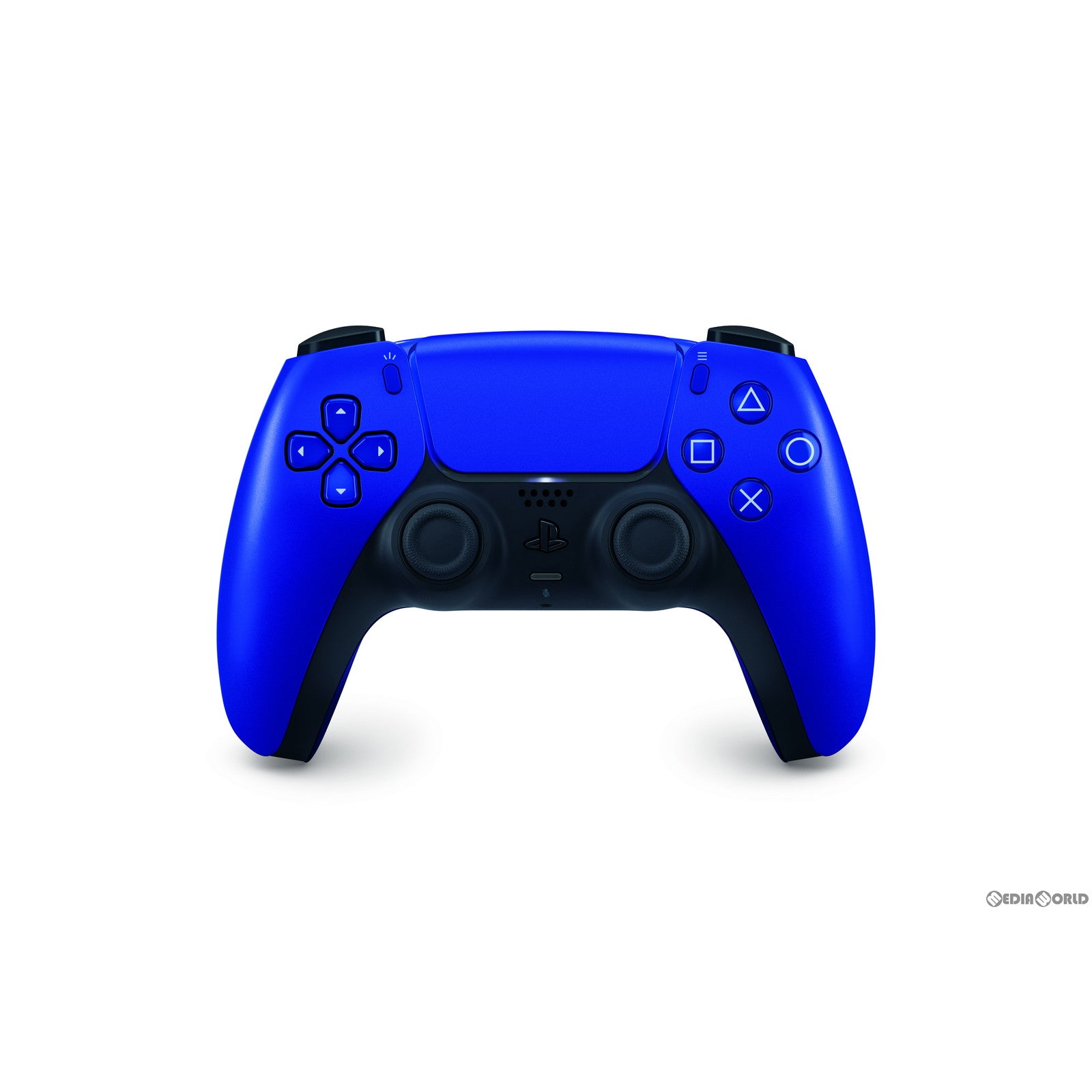 【中古即納】[お得品][表紙説明書なし][ACC][PS5] DualSense(デュアルセンス) ワイヤレスコントローラー コバルト ブルー SIE(CFI-ZCT1J09)(20231103)