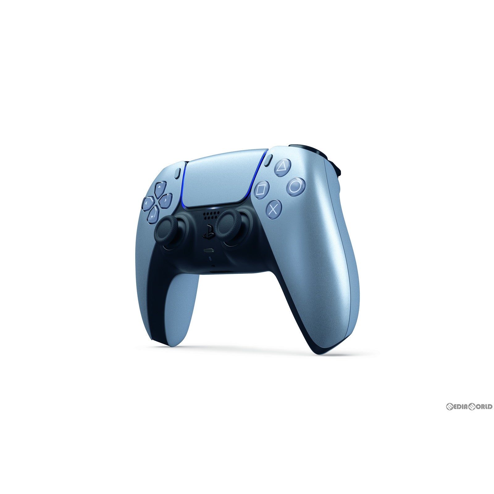 【中古即納】[ACC][PS5] DualSense(デュアルセンス) ワイヤレスコントローラー スターリング シルバー SIE(CFI-ZCT1J08)(20240126)