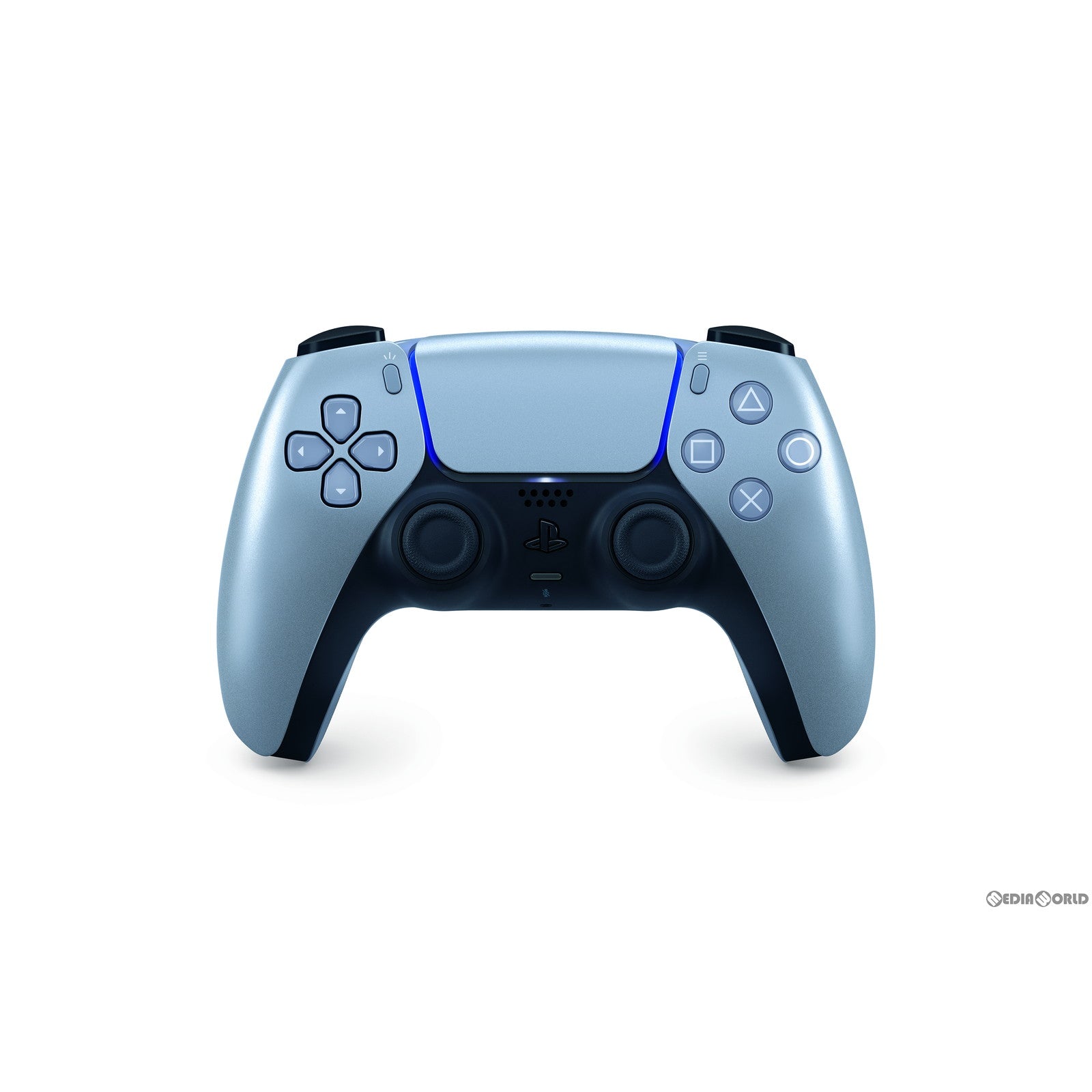 【中古即納】[ACC][PS5] DualSense(デュアルセンス) ワイヤレスコントローラー スターリング シルバー SIE(CFI-ZCT1J08)(20240126)