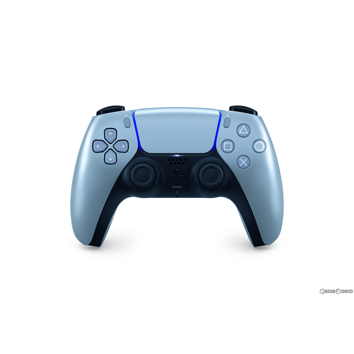 【中古即納】[お得品][表紙説明書なし][ACC][PS5] DualSense(デュアルセンス) ワイヤレスコントローラー スターリング シルバー SIE(CFI-ZCT1J08)(20240126)