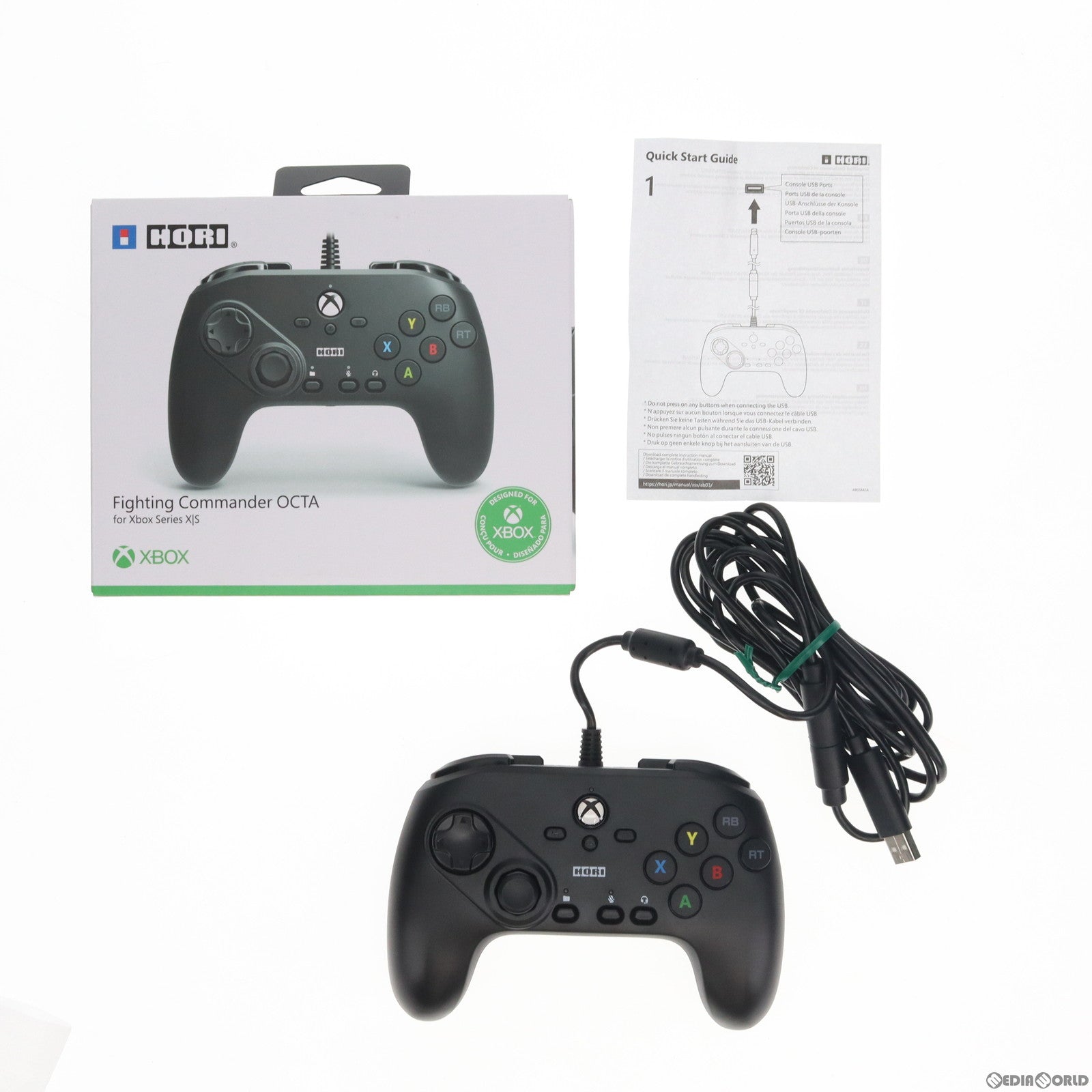 【中古即納】[ACC][XboxX/S] Fighting Commander OCTA(ファイティングコマンダーOCTA) for Xbox Series X|S HORI(AB03-001U)(20210410)