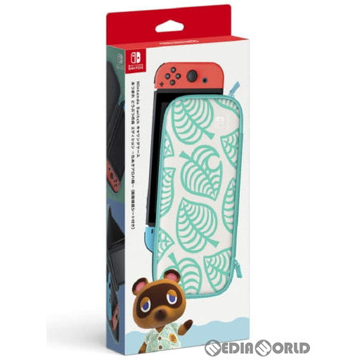 【中古即納】[ACC][Switch] (画面保護シート無し) Nintendo Switch(ニンテンドースイッチ) キャリングケース あつまれ どうぶつの森エディション ～たぬきアロハ柄～ 任天堂(HAC-A-PSSAG)(20200320)