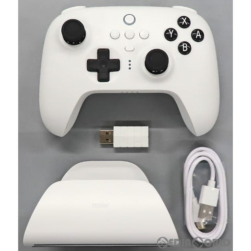 【中古即納】[ACC][Switch] Ultimate Bluetooth Controller(アルティメット ブルートゥース コントローラー) ホワイト 8BitDo(20200101)