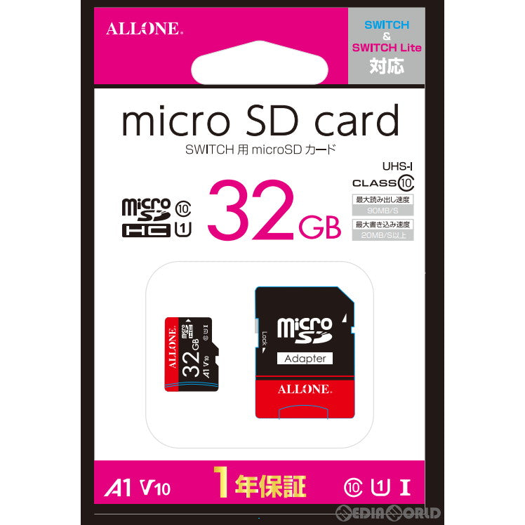 【新品即納】[ACC][Switch] microSDカード32GB アローン(ALG-MSD32G2) (20231115)