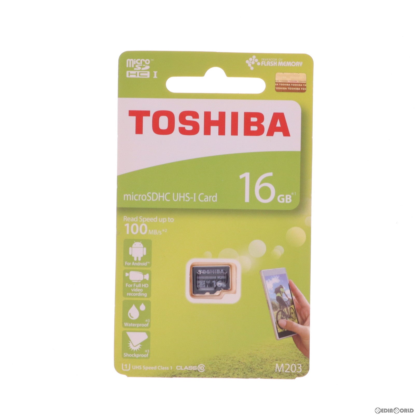 【中古即納】[ACC][Switch] microSDHCカード(マイクロSDHCカード) 16GB 並行輸入品 TOSHIBA(THN-M203K0160A4)(20161231)