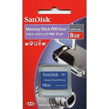 【中古即納】[お得品][表紙説明書なし][ACC][PSP] メモリースティック PRO デュオ(MemoryStick PRO Duo) 8GB SanDisk(SDMSPD-8192-J61)(20080205)