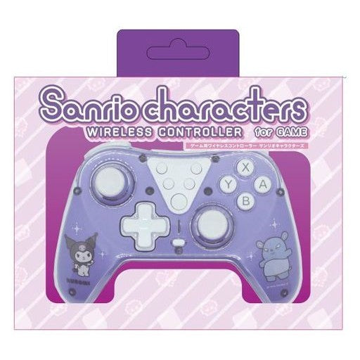 【新品】【お取り寄せ】[ACC][Switch] ゲーム用ワイヤレスコントローラー #Unipo(ユニポ) サンリオキャラクターズ クロミ アローン(ALG-NSWCUSKU)(20240215)