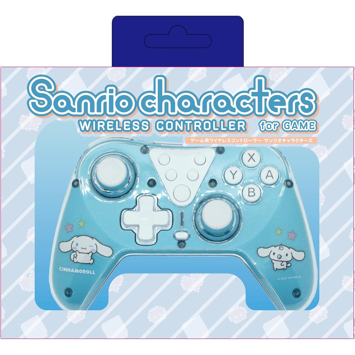 【新品】【お取り寄せ】[ACC][Switch] ゲーム用ワイヤレスコントローラー #Unipo(ユニポ) サンリオキャラクターズ シナモロール アローン(ALG-NSWCUSCN)(20240215)