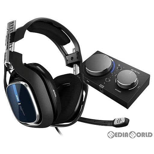 【中古即納】[ACC][PS4] ASTRO A40 TR + MixAmp Pro TR ゲーミングヘッドセット Logicool(A40TR-MAP-002)(20190627)