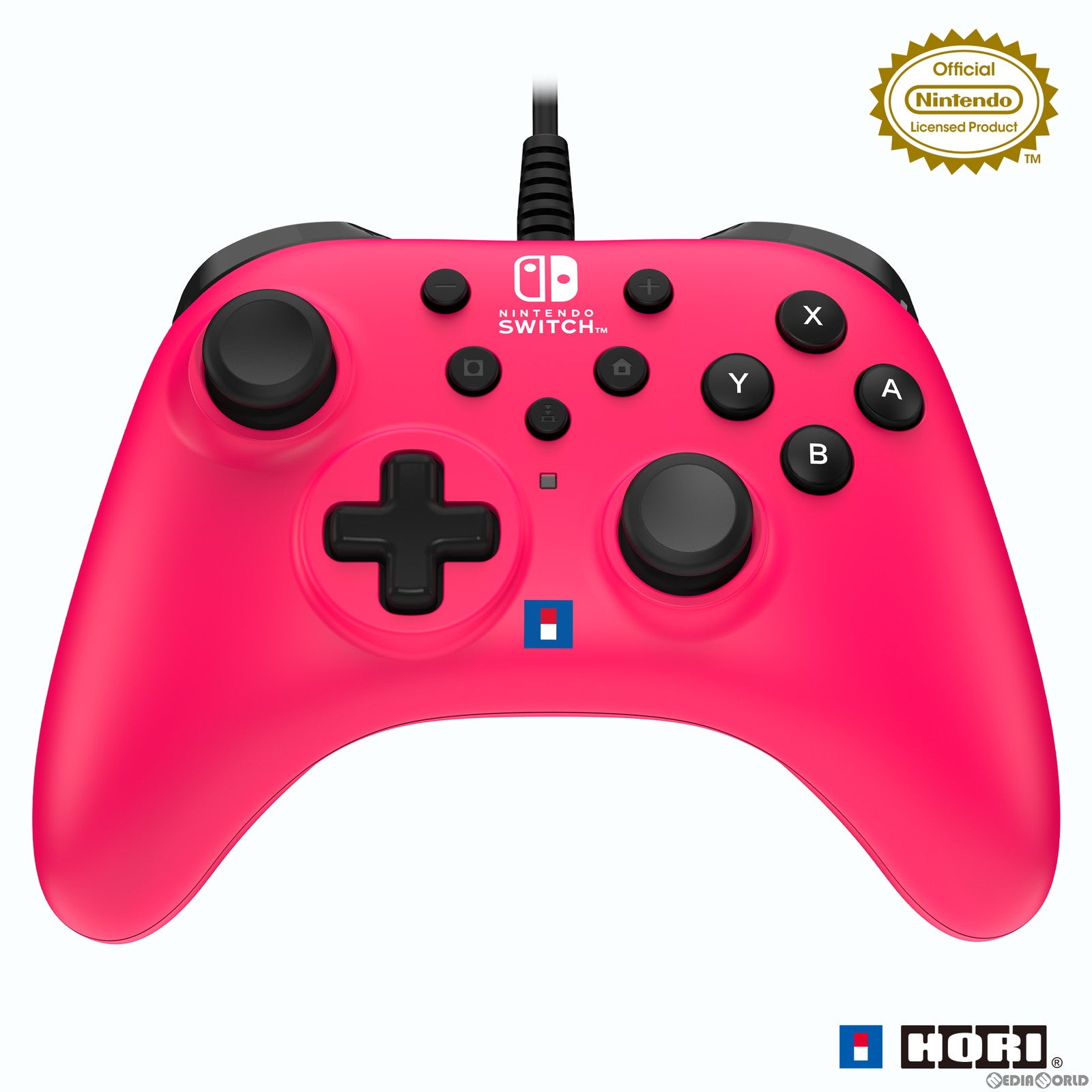 【中古即納】[お得品][表紙説明書なし][ACC][Switch] ホリパッド TURBO(ターボ) for Nintendo Switch(ニンテンドースイッチ)/PC マゼンタ 任天堂ライセンス商品 HORI(NSW-474)(20240328)