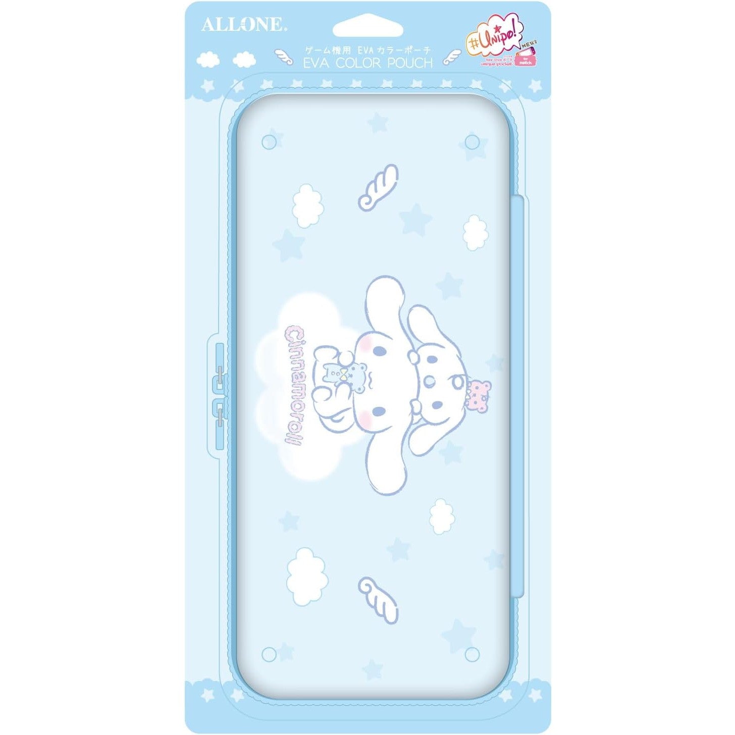 【新品】【お取り寄せ】[ACC][Switch] ゲーム用EVAカラーポーチ #Unipo サンリオキャラクターズ シナモロール アローン(ALG-NSUSEPCN)(20240909)