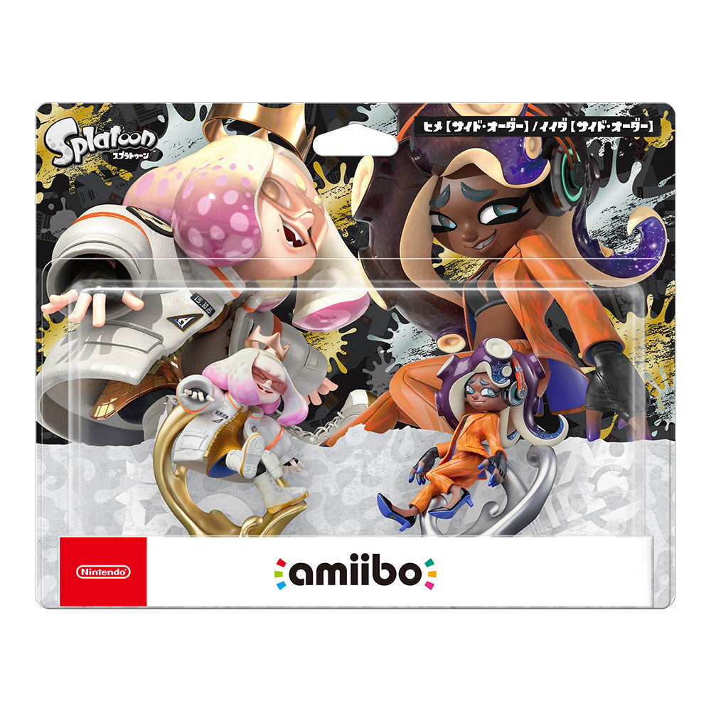 【中古即納】[ACC][Switch] amiibo(アミーボ) テンタクルズセット[ヒメ【サイド・オーダー】/イイダ【サイド・オーダー】](スプラトゥーンシリーズ) 任天堂(NVL-E-AE2J)(20240905)