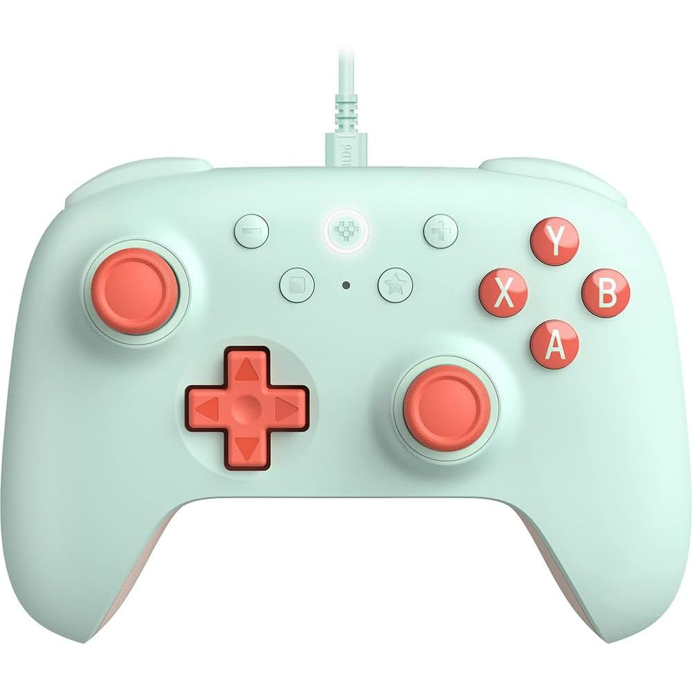 【新品即納】[ACC][Switch] 8BitDo Ultimate 2C Wired Controller(8ビットドゥ アルティメット 2C ワイヤード コントローラー) Mint(ミント) サイバーガジェット(CY-8BDU2CWD-MI) (20241108)