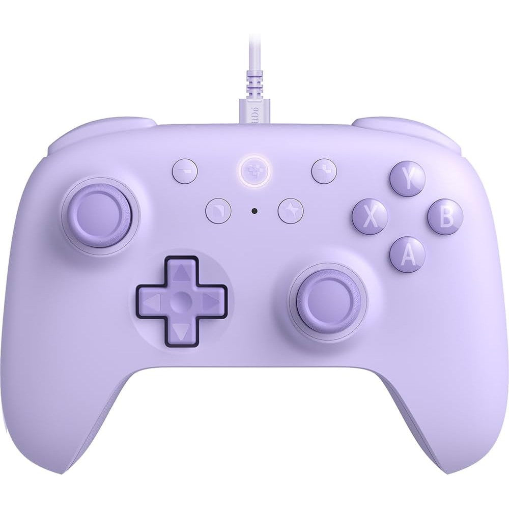 【新品即納】[ACC][Switch] 8BitDo Ultimate 2C Wired Controller(8ビットドゥ アルティメット 2C ワイヤード コントローラー) Purple(パープル) サイバーガジェット(CY-8BDU2CWD-PU) (20241108)