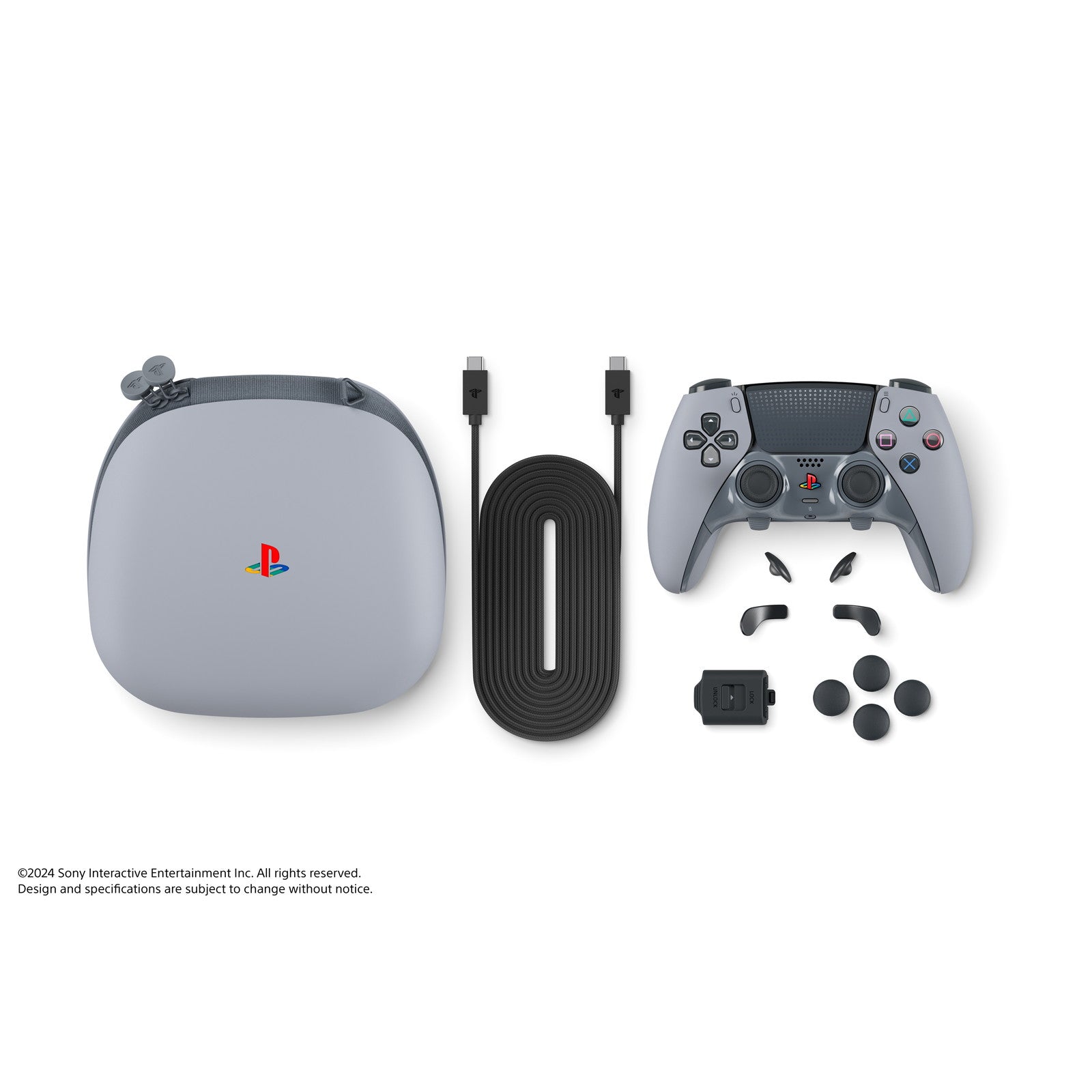 【中古即納】[ACC][PS5] DualSense Edge(デュアルセンス エッジ) ワイヤレスコントローラー 30周年アニバーサリー リミテッドエディション SIE(CFI-ZCP1J30)(20241121)