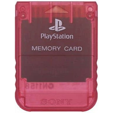 【中古即納】[ACC][PS] PlayStation(プレイステーション) メモリーカード クリムゾン・レッド SCE(SCPH-1020RQ)(20010719)