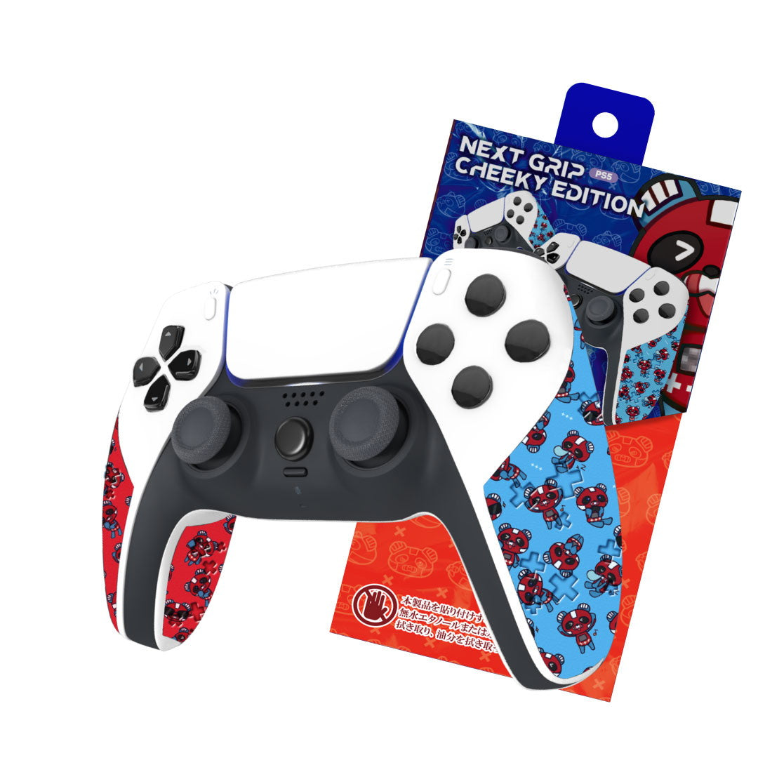 【新品即納】[ACC][PS5] NEXTグリップ(ネクストグリップ) チーキー コントローラーグリップ PS5用 しまリス堂(20241130)