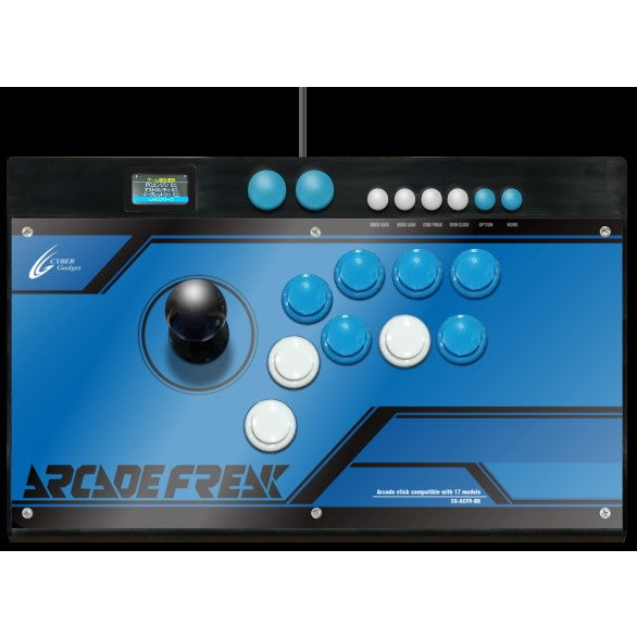【予約前日出荷】[ACC][PS5] ARCADE FREAK(アーケードフリーク) ブラック サイバーガジェット(CY-ACFR-BK)(2025年5月下旬)