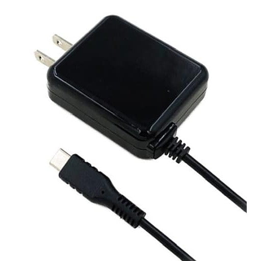 【中古即納】[ACC][Switch] Switch/Switch Lite用(スイッチ/スイッチライト用) Type-C AC充電器 一体型 1.5m ブラック ゲオ(GRFD-TCACC01)(20190926)