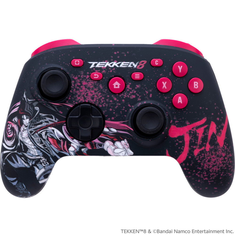 【新品即納】[ACC][Switch] TEKKEN 8(鉄拳8) ゲーミングコントローラーPROセット JIN(仁/ジン) タイプツー(T2-TK8GCWL-JI)(20250131)