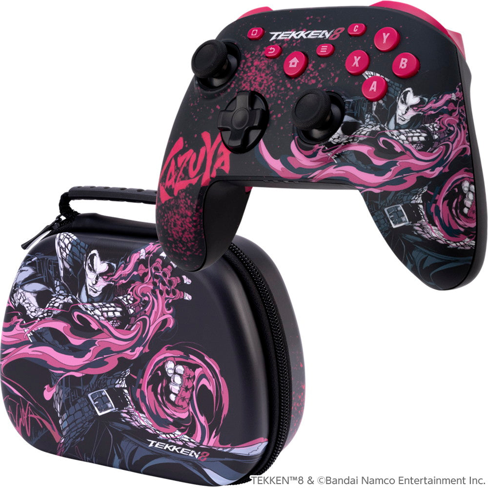 【新品】【お取り寄せ】[ACC][Switch] TEKKEN 8(鉄拳8) ゲーミングコントローラーPROセット KAZUYA(一八/カズヤ) タイプツー(T2-TK8GCWL-KZ)(20250131)