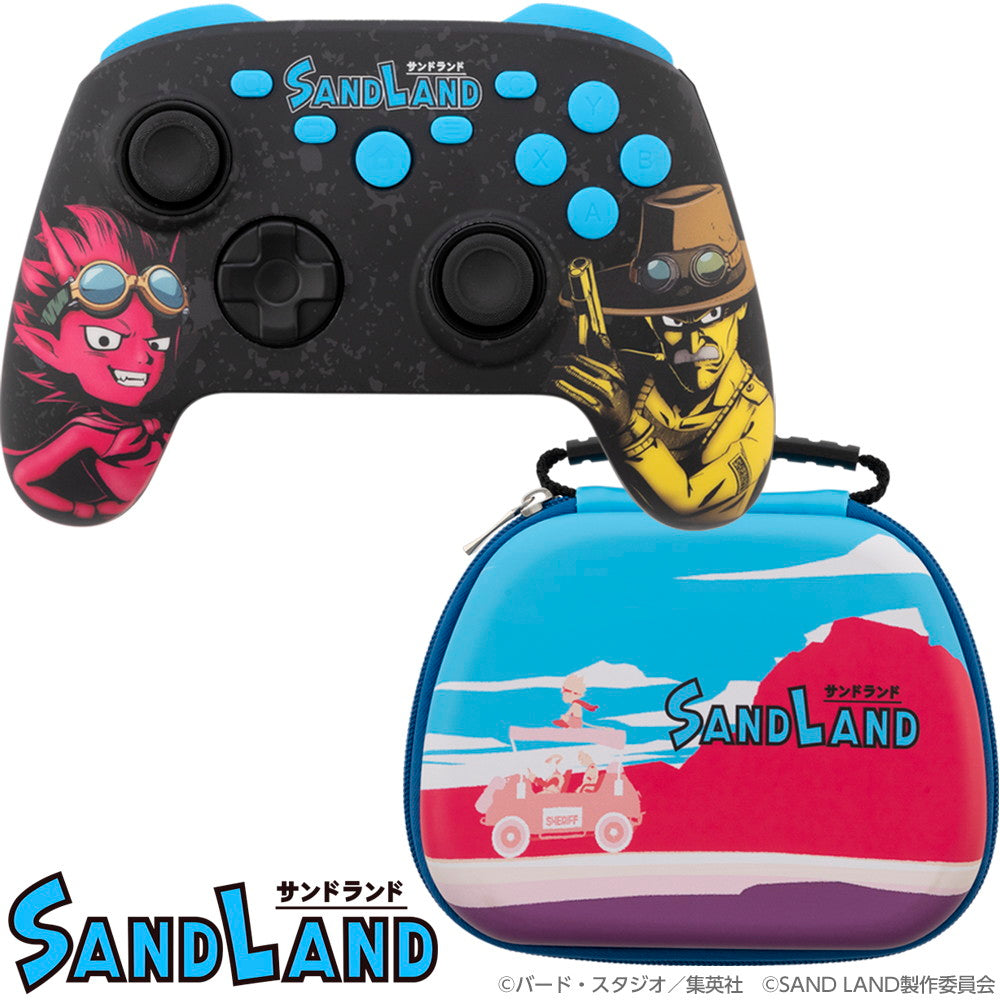 【新品即納】[ACC][Switch] SAND LAND(サンドランド) ゲーミングコントローラーセット ベルゼブブ&ラオ タイプツー(T2-SLGCWL-BR)(20250131)