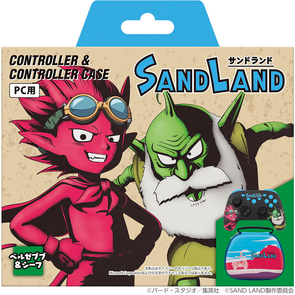 【新品即納】[ACC][Switch] SAND LAND(サンドランド) ゲーミングコントローラーセット ベルゼブブ&シーフ タイプツー(T2-SLGCWL-BT)(20250131)