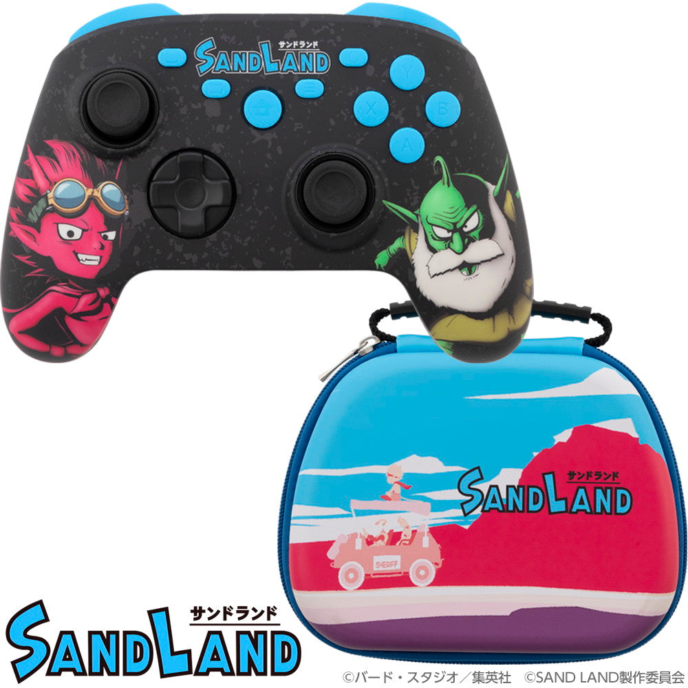 【新品】【お取り寄せ】[ACC][Switch] SAND LAND(サンドランド) ゲーミングコントローラーセット ベルゼブブ&シーフ タイプツー(T2-SLGCWL-BT)(20250131)