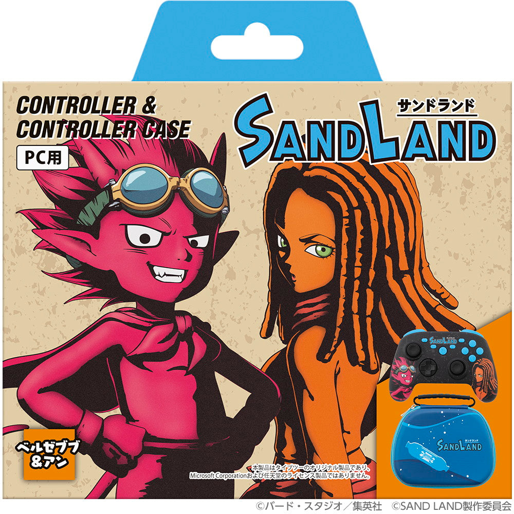 【新品即納】[ACC][Switch] SAND LAND(サンドランド) ゲーミングコントローラーセット ベルゼブブ&アン タイプツー(T2-SLGCWL-BA)(20250131)
