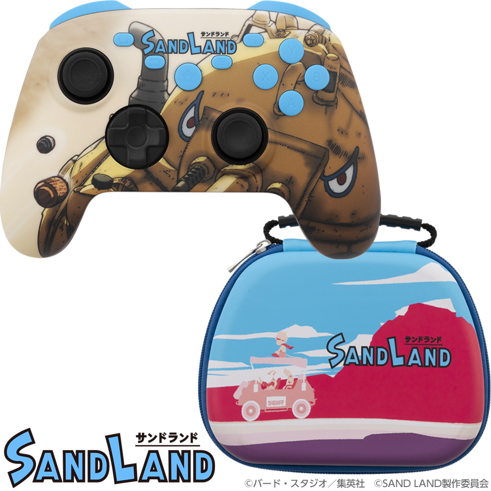 【新品】【お取り寄せ】[ACC][Switch] SAND LAND(サンドランド) ゲーミングコントローラーセット 104号車 タイプツー(T2-SLGCWL-TA)(20250131)