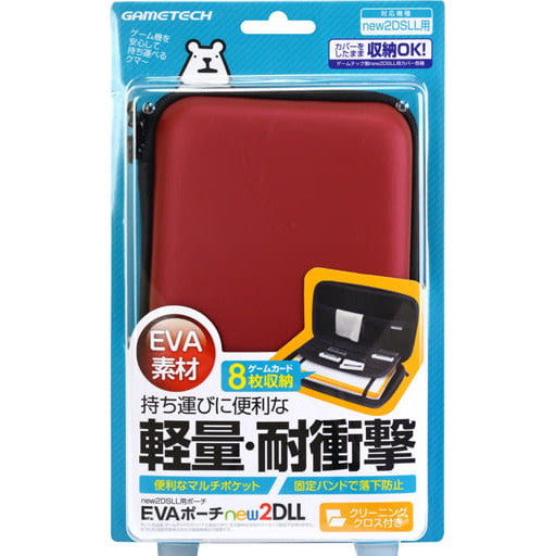 【中古即納】[ACC][3DS] EVAポーチ new2DLL レッド(new2DSLL用) ゲームテック(N2F1994)(20170803)