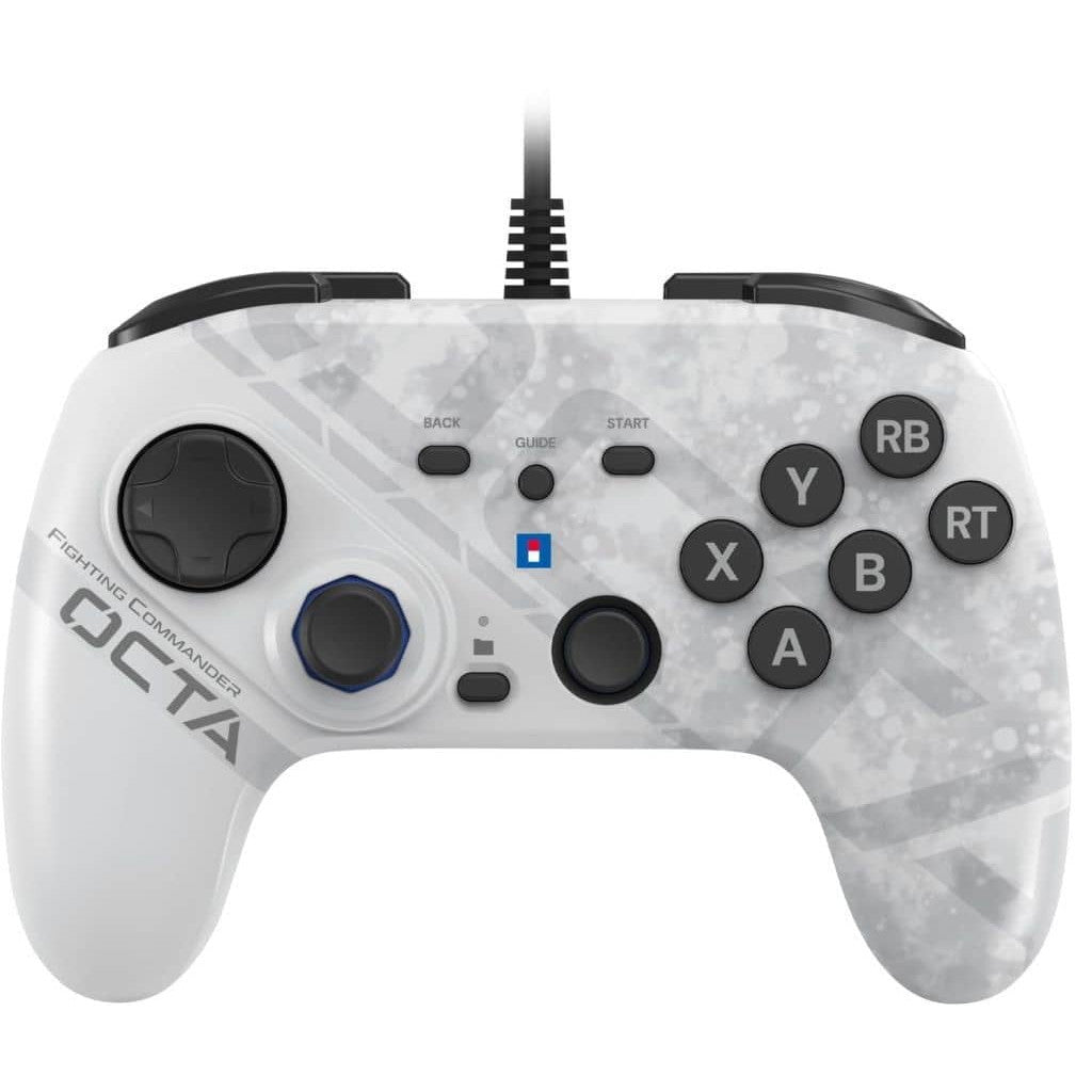 【中古即納】[ACC][ETC] ファイティングコマンダー OCTA(オクタ) for Windows PC WHITE(ホワイト) HORI(HPC-060)(20240725)