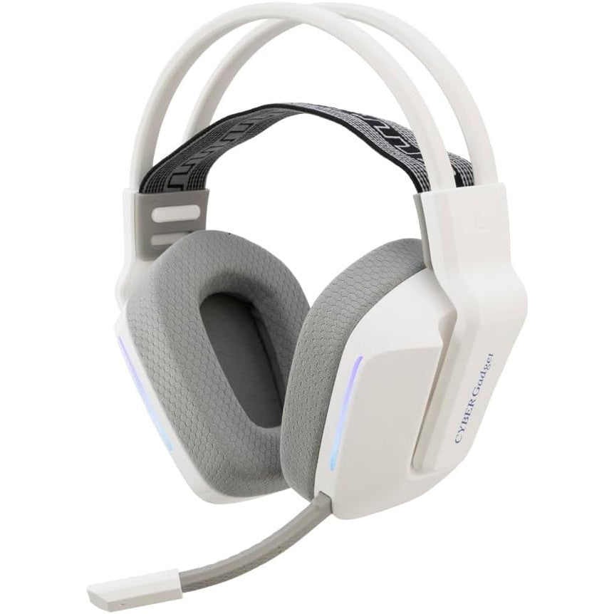 【新品】【お取り寄せ】[ACC][PS5] CYBER・ワイヤレスゲーミングヘッドセット(PS5/Switch/PC用) ホワイト サイバーガジェット(CY-P5GMWHS-WH)(20250527)
