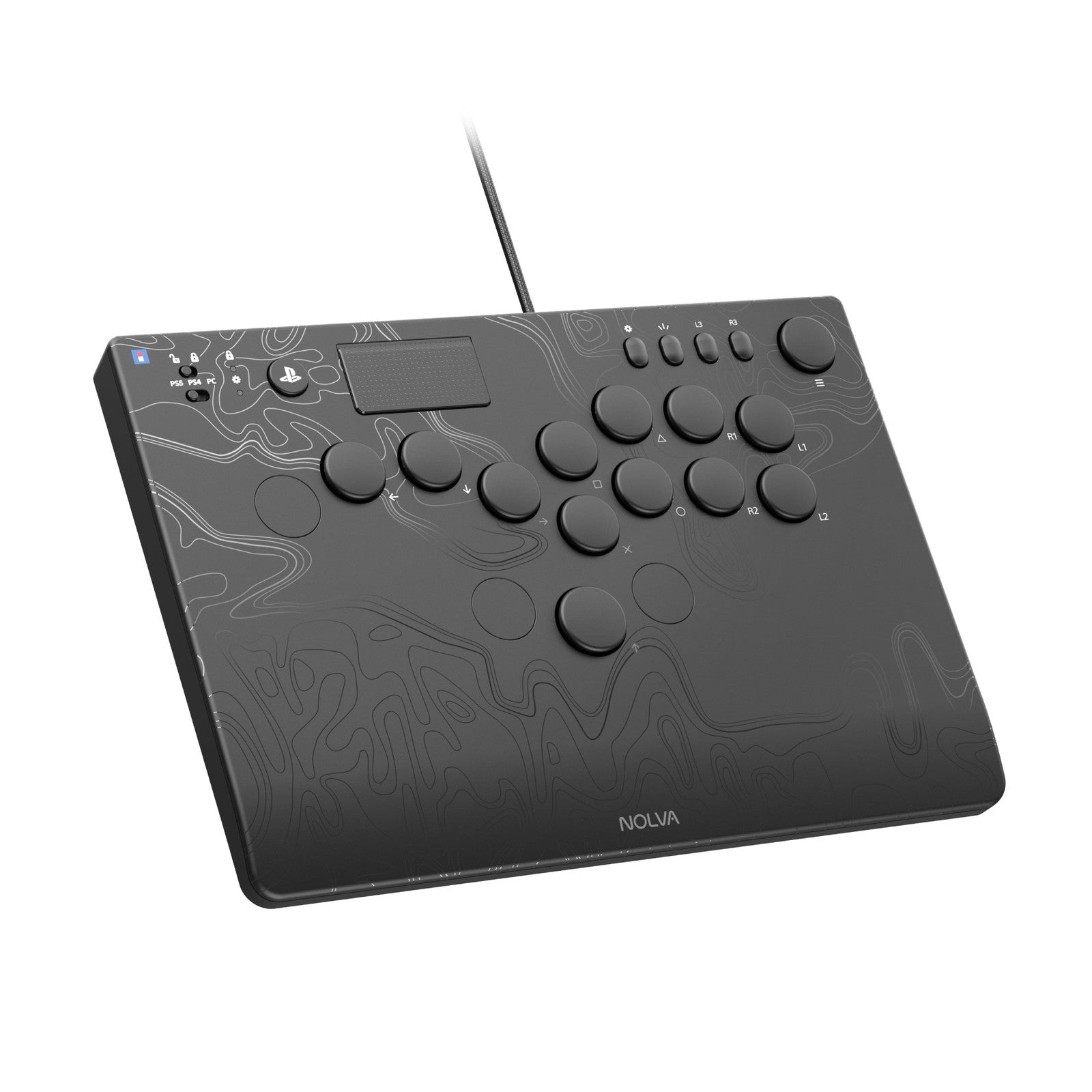 【新品即納】[ACC][PS5] NOLVA Mechanical All-Button ArcadeController(ノルヴァ メカニカル オールボタン アーケードコントローラー) for PlayStation 5 Windows PC ソニーライセンス商品 HORI(SPF-049)(20250424)
