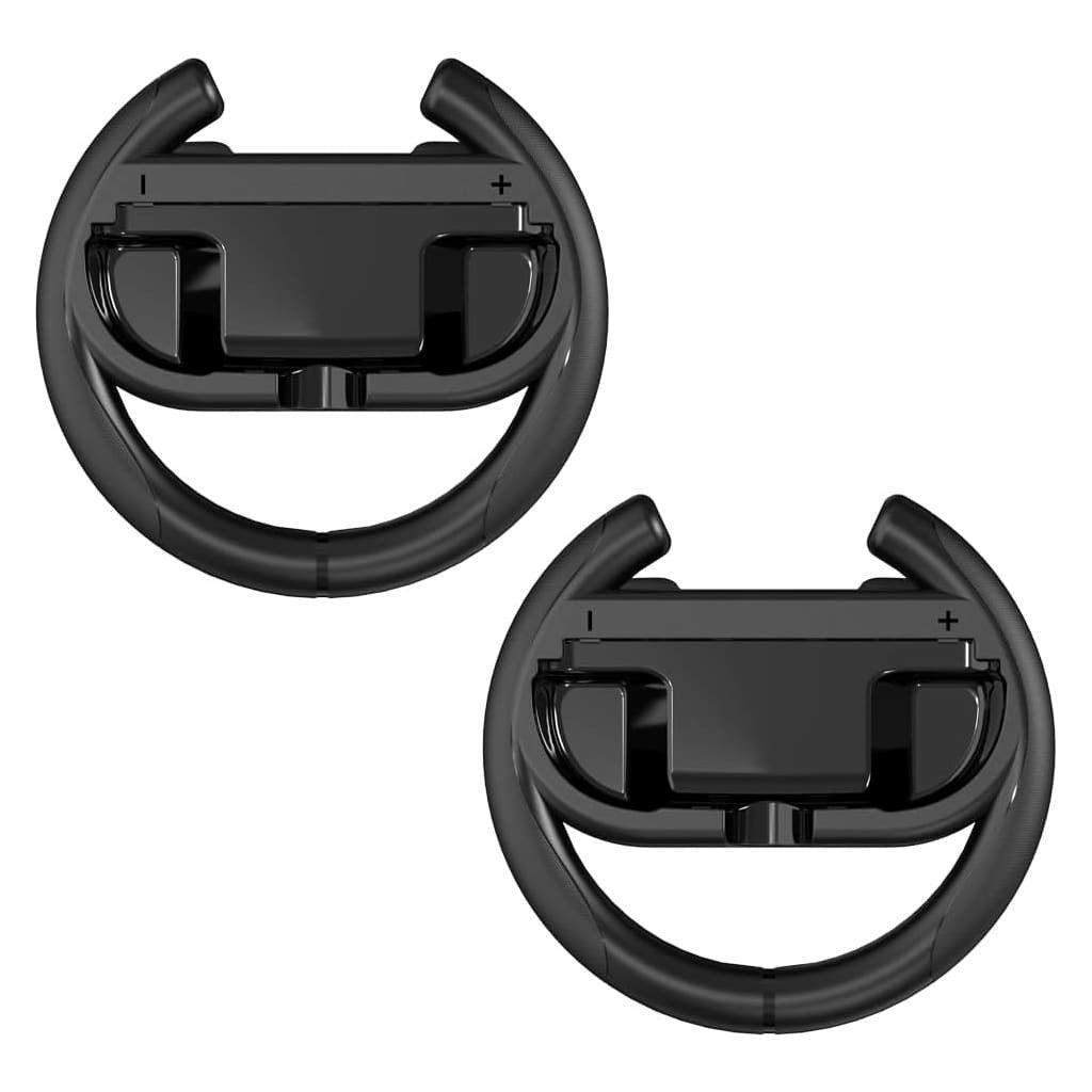 【新品即納】[ACC][Switch2] CYBER・ハンドルグリップ 2個セット(Switch2 Joy-Con2用/スイッチ2 ジョイコン2用) ブラック サイバーガジェット(CY-S2JHGS-BK)(20250605)