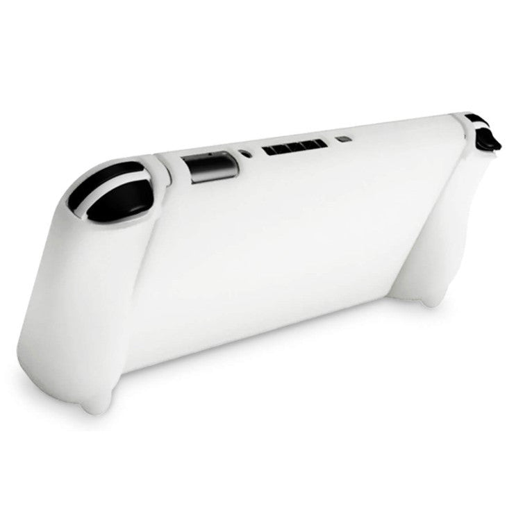 【中古即納】[ACC][Switch] Switch(スイッチ) EL用グリップ シリコングリップSW EL ホワイト ゲームテック(SWF2365)(20211008)