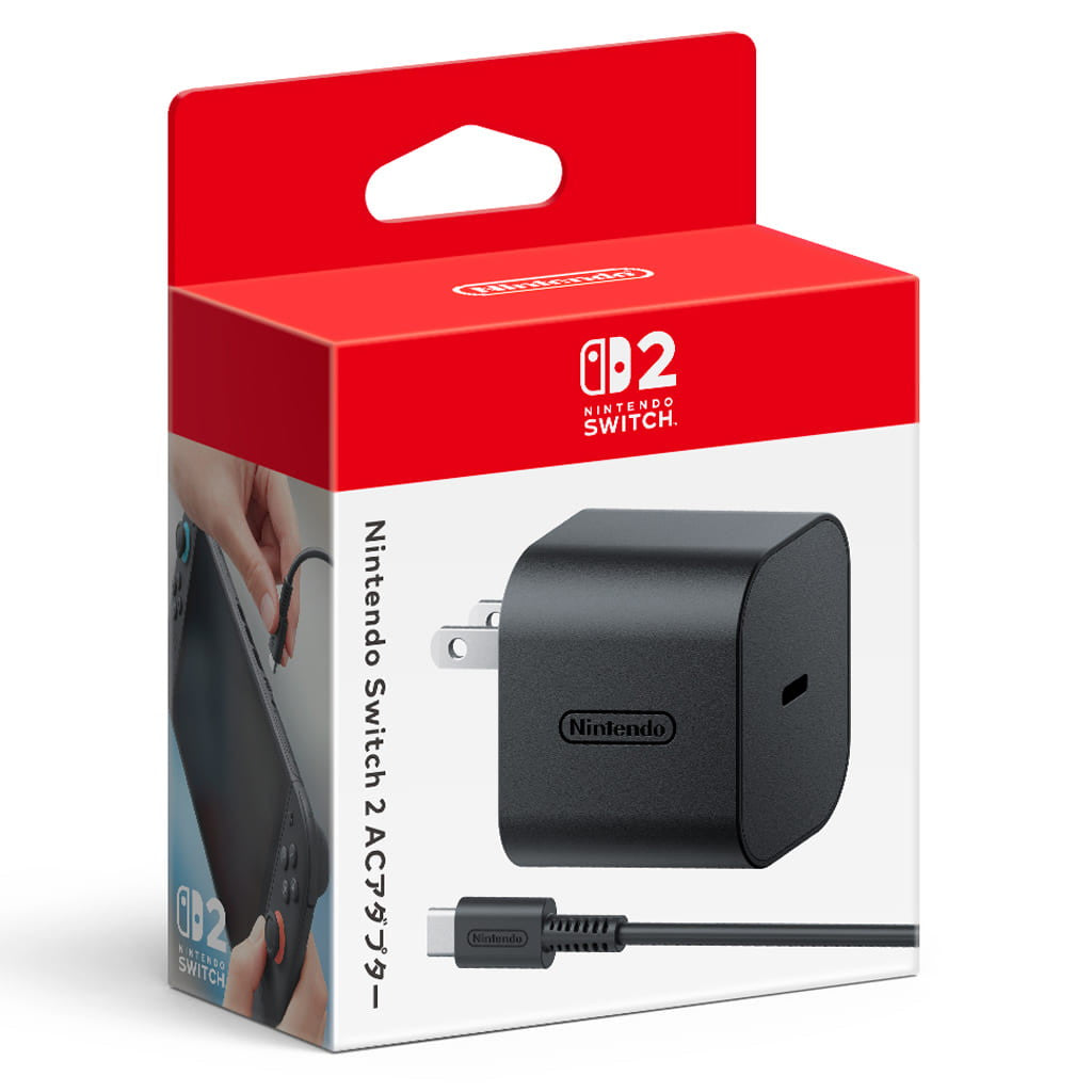 【中古即納】[ACC][Switch2] Nintendo Switch 2(ニンテンドースイッチ2) ACアダプター 任天堂(BEE-A-ASSKA)(20250605)