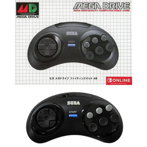 【中古即納】[お得品][表紙説明書なし][ACC][Switch] セガ メガドライブ ファイティングパッド 6B 任天堂(HAC-046)(20220131)