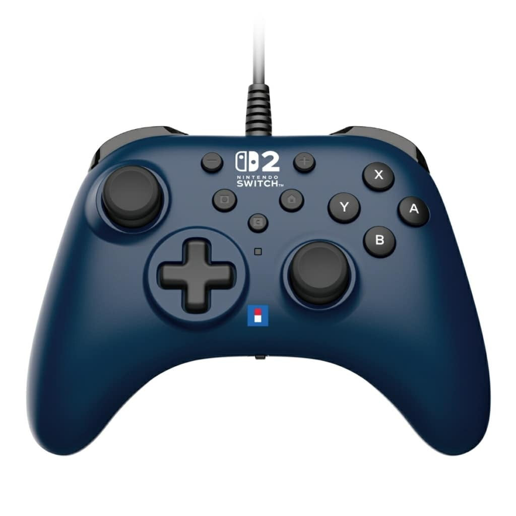 【新品】【お取り寄せ】[ACC][Switch2] ホリパッド TURBO for Nintendo Switch 2(ニンテンドースイッチ2) / Windows PC(ネイビー) 任天堂ライセンス商品 HORI(NSX-064)(20250605)