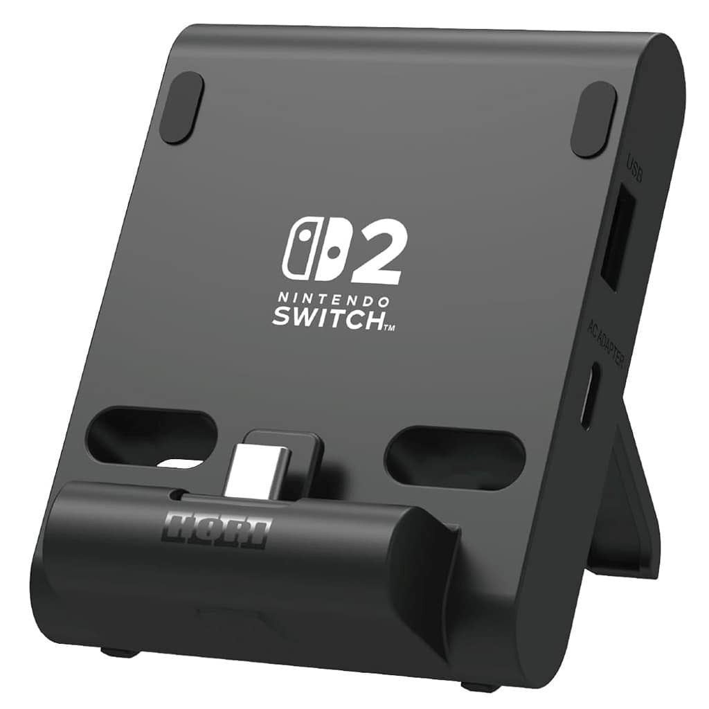 【新品】【お取り寄せ】[ACC][Switch2] テーブルモード専用 ポータブルUSBハブスタンド 2ポート for Nintendo Switch 2(ニンテンドースイッチ2) 任天堂ライセンス商品 HORI(NSX-002)(20250605)
