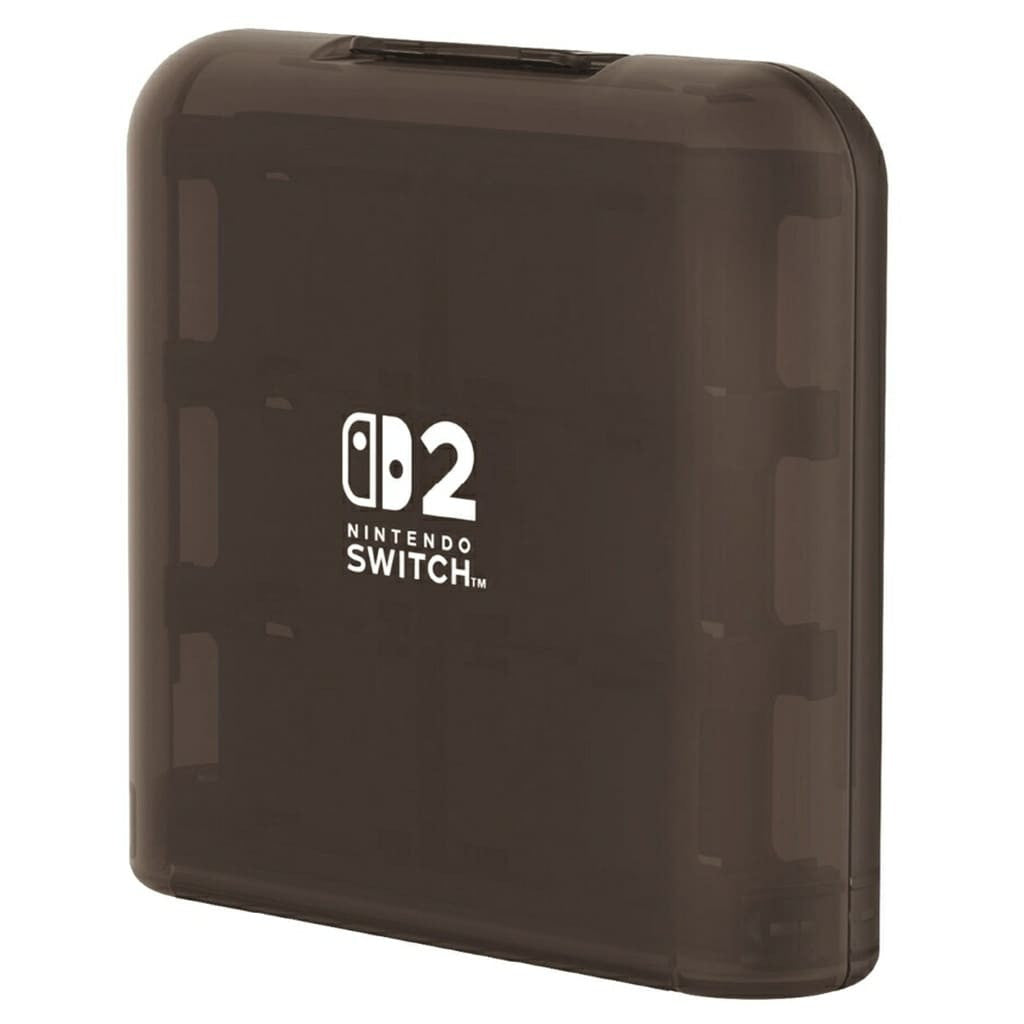 【新品】【お取り寄せ】[ACC][Switch2] カードケース 24枚収納 for Nintendo Switch 2(ニンテンドースイッチ2)(クリアブラック) 任天堂ライセンス商品 HORI(NSX-009)(20250605)