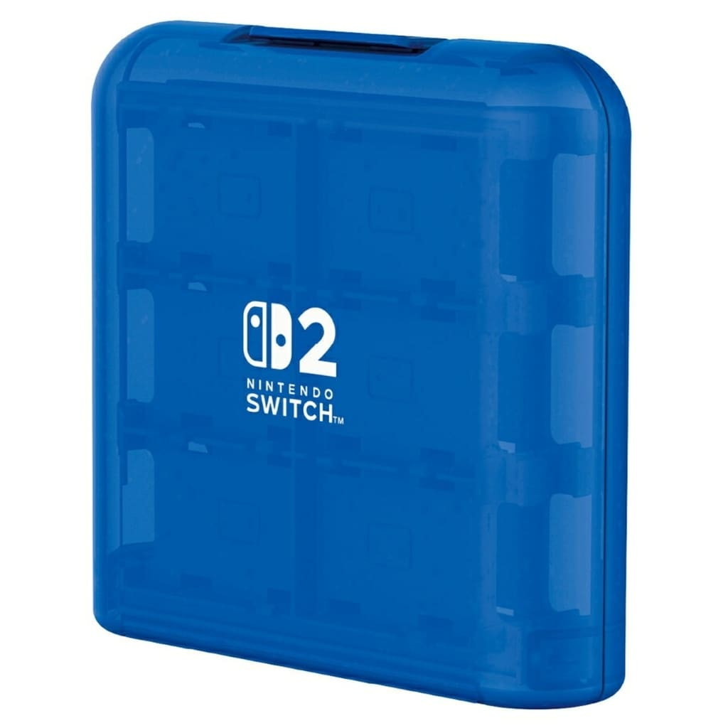【新品】【お取り寄せ】[ACC][Switch2] カードケース 24枚収納 for Nintendo Switch 2(ニンテンドースイッチ2)(クリアブルー) 任天堂ライセンス商品 HORI(NSX-070)(20250605)