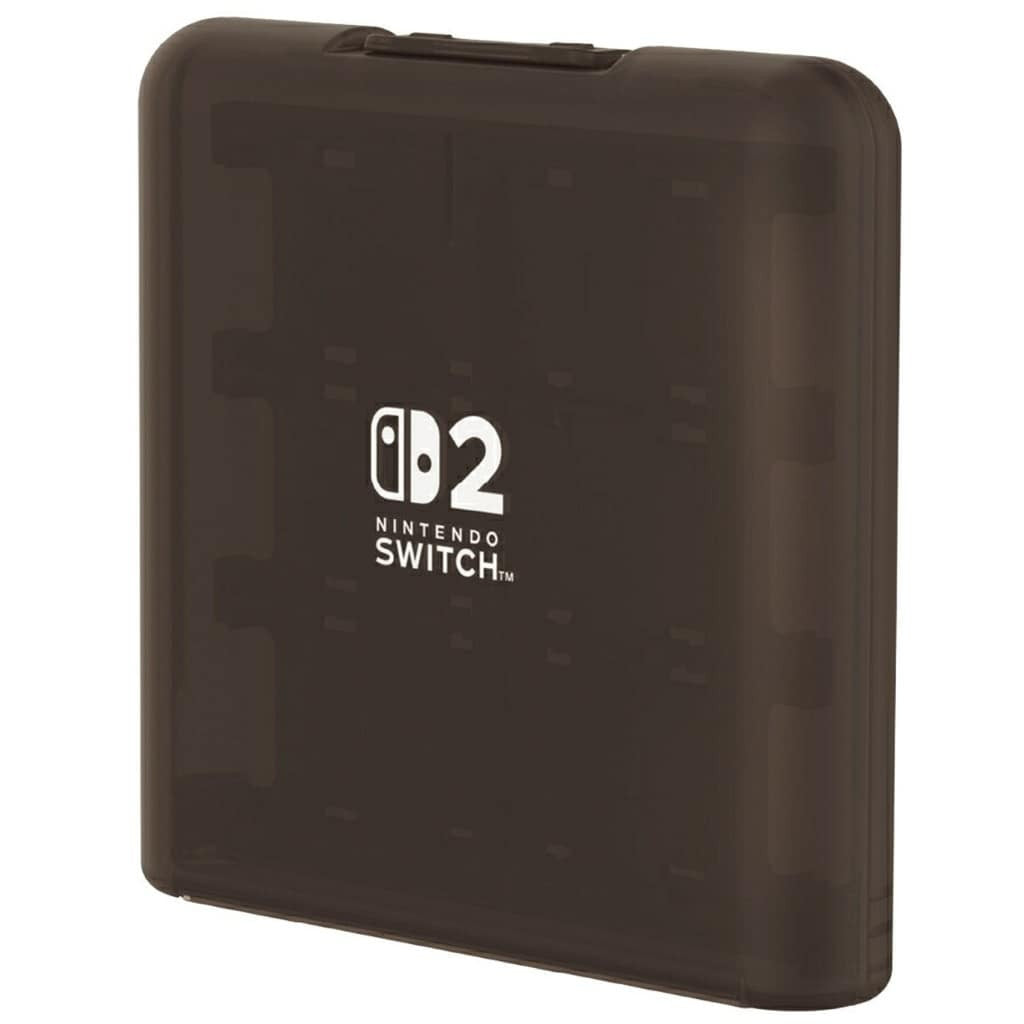 【新品】【お取り寄せ】[ACC][Switch2] カードケース 12枚収納 for Nintendo Switch 2(ニンテンドースイッチ2)(クリアブラック) 任天堂ライセンス商品 HORI(NSX-008)(20250605)