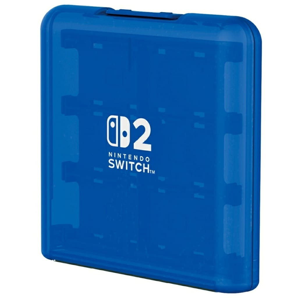 【新品】【お取り寄せ】[ACC][Switch2] カードケース 12枚収納 for Nintendo Switch 2(ニンテンドースイッチ2)(クリアブルー) 任天堂ライセンス商品 HORI(NSX-069)(20250605)