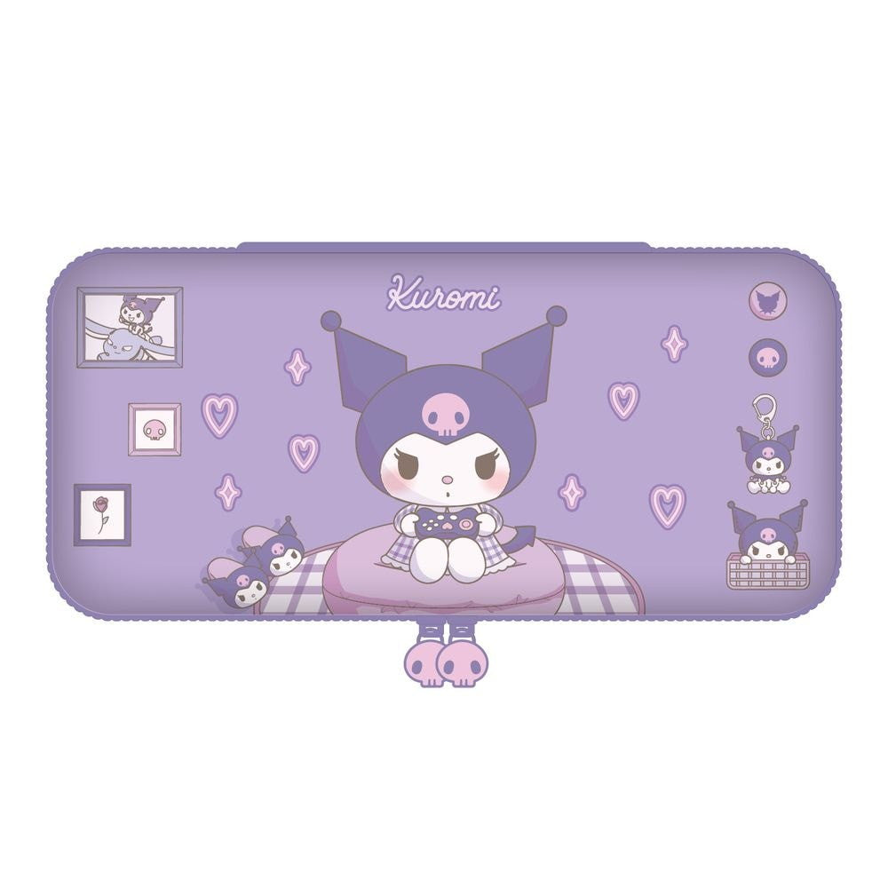 【新品即納】[ACC][Switch2] EVAカラーポーチ サンリオキャラクターズ2 クロミ アローン(ALG-NS2EPKU)(20250909)